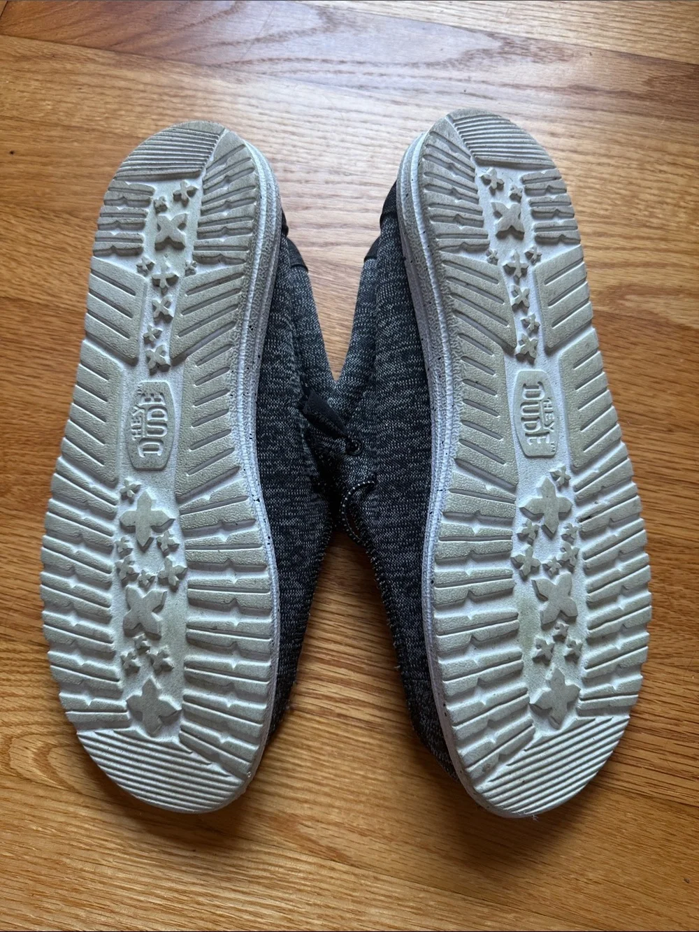 Hey Dude Men's Slip-On Loafers in Charcoal Gray